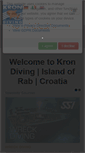 Mobile Screenshot of kron-diving.com